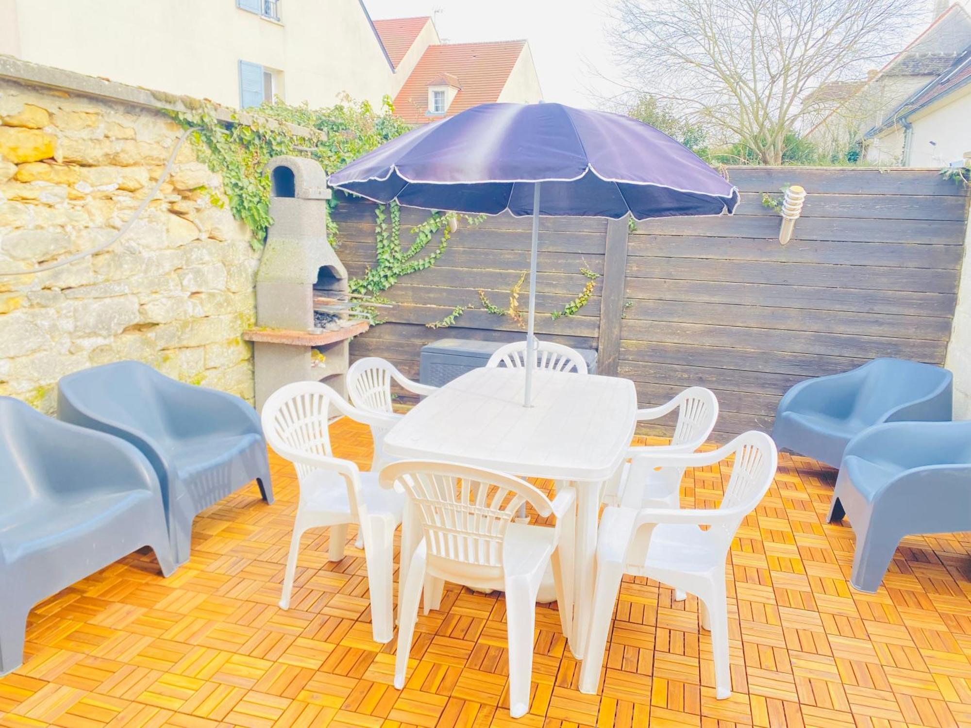 Maison Individuelle Tout Confort Terrasse Exterieur Proche Parc Asterix, Aeroport Roissy Cdg, Paris, Disney, Chateau De Chantilly La Chapelle-en-Serval Dış mekan fotoğraf